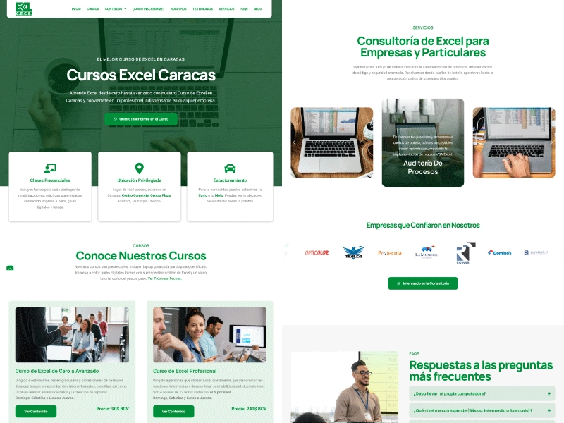 Muestra de Diseño de Página Web